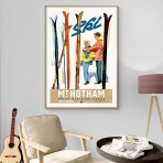 Retro Print | Mt Hotham 1960s